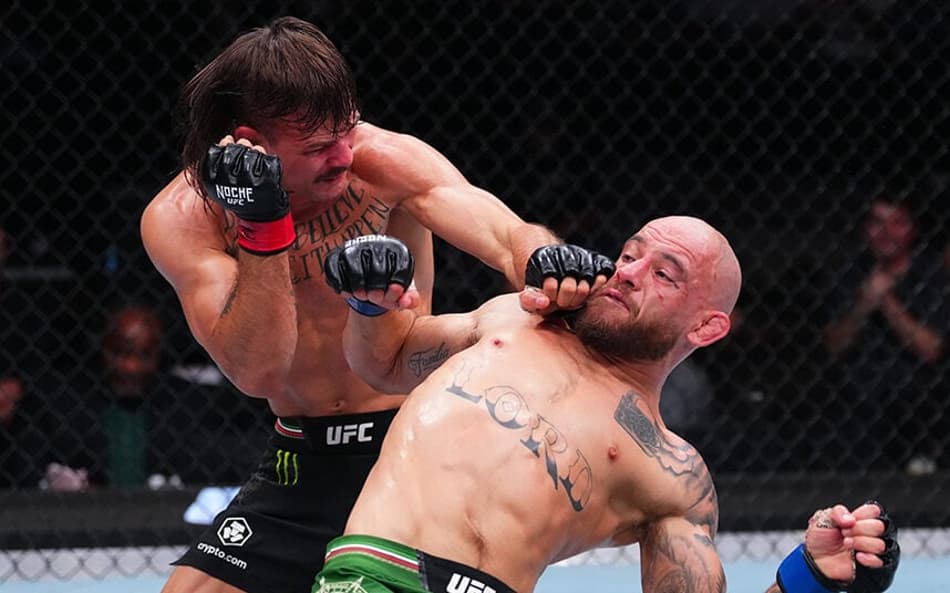 Jean Silva acabou derrotado no Noche UFC (Foto: Reprodução Twitter UFC)
