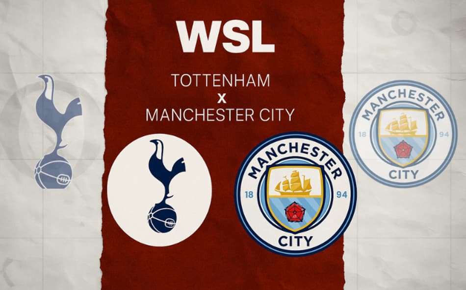 Tottenham x Manchester City duelam pela WSL.