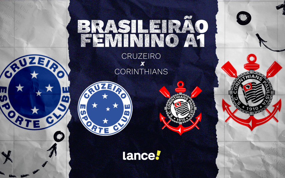 Cruzeiro e Corinthians se enfrentam pelo jogo de ida da final do Brasileirão Feminino A1