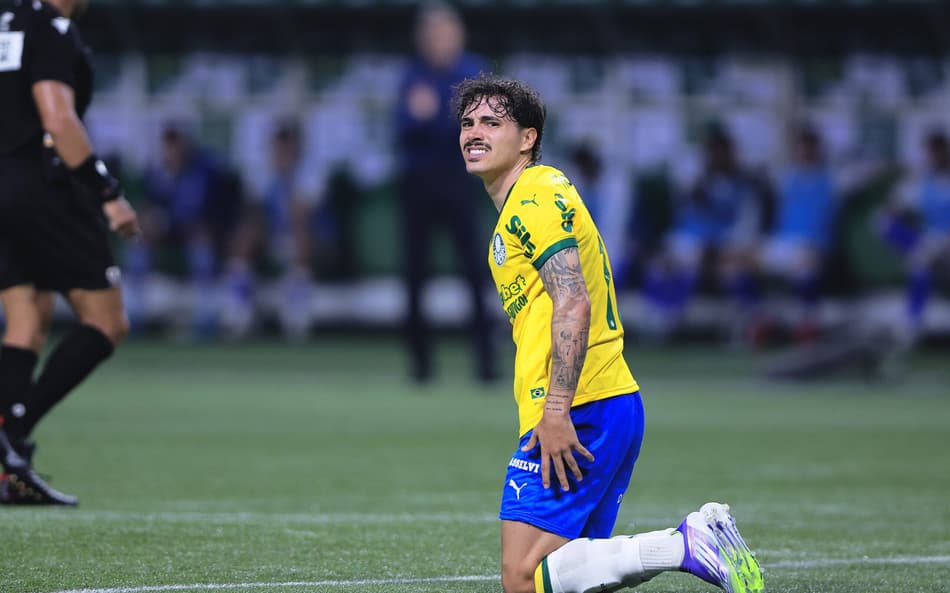 Maurício em ação pelo Palmeiras no Brasileirão (Foto:Ettore Chiereguini/AGIF)