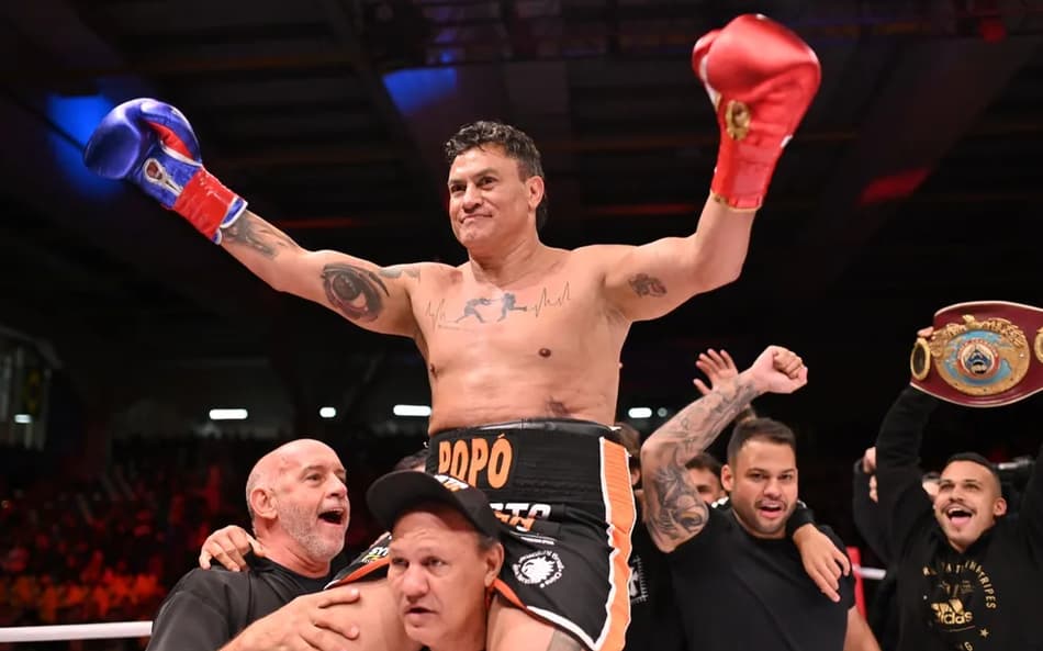 Popó volta contra Wanderlei no Spaten Fight Night (Foto: Fight Music Show/Mariana Lima)