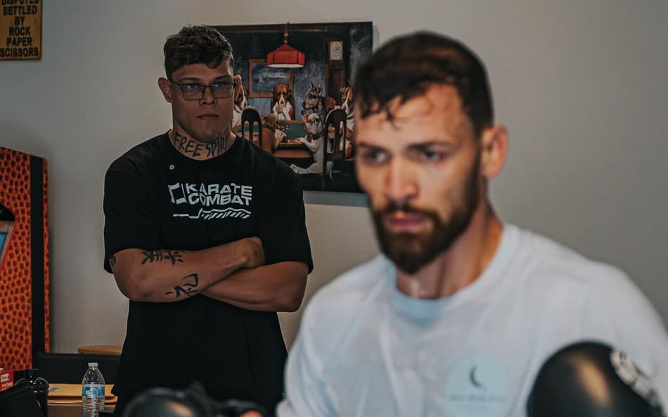 Borralho e Ruffy lutam no UFC Paris (Foto: Reprodução Instagram ruffy_mma)