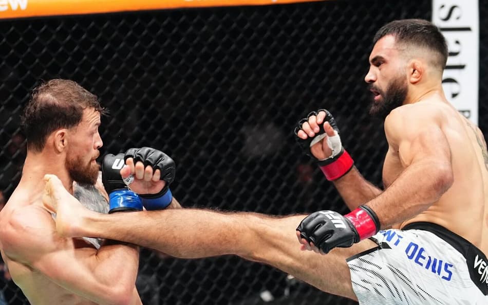 Ruffy perdeu para St. Denis no UFC Paris (Foto: Reprodução Instagram UFC)