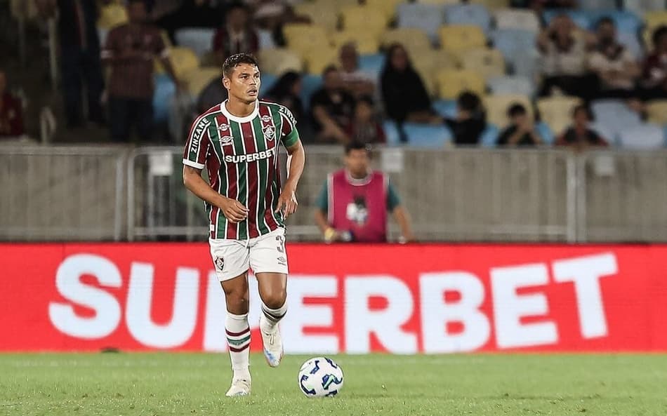 Thiago Silva em Fluminense x Grêmio (Foto: Lucas Merçon / FFC)