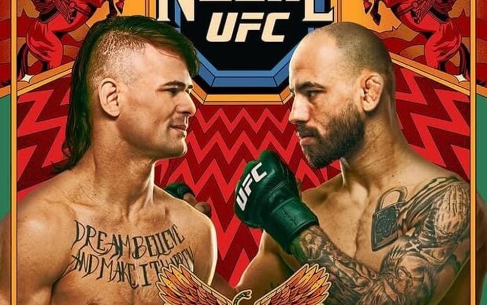Veja mais detalhes do Noche UFC, com Diego Lopes e Jean Silva na luta principal (Foto: Reprodução Instagram UFC Brasil)