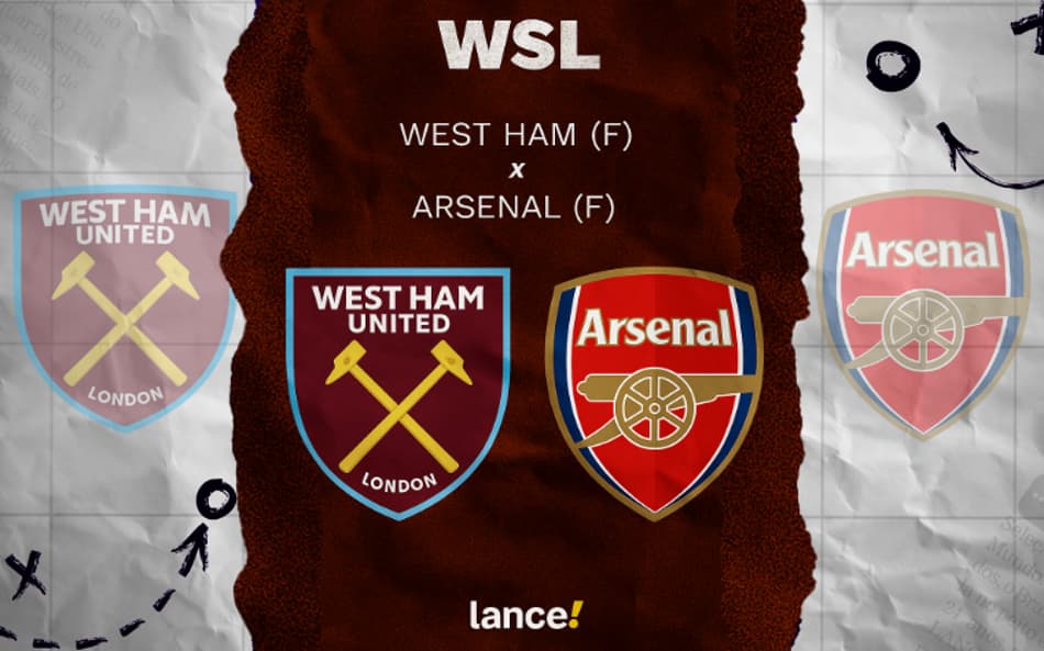 West Ham e Arsenal duelam pelo Campeonato Inglês.