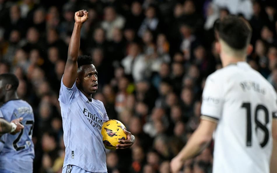 Vinicius Júnior - Valencia x Real Madrid
