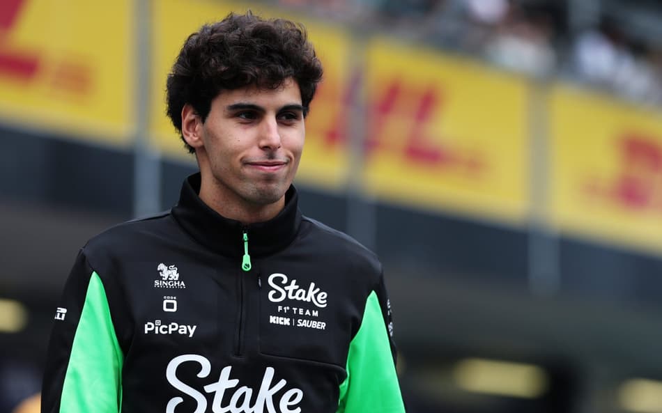 Gabriel Bortoleto no GP do Azerbaijão de F1, em Baku (Foto: Mark Thompson / Getty Images / Sauber Media Hub)