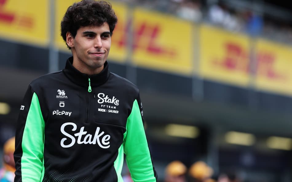 Gabriel Bortoleto no GP do Azerbaijão de F1, em Baku (Foto: Mark Thompson / Getty Images / Sauber Media Hub)