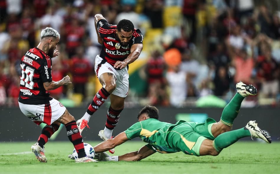 Flamengo x Internacional. Sergio Rochet. Fotos: Gilvan de Souza/Flamengo