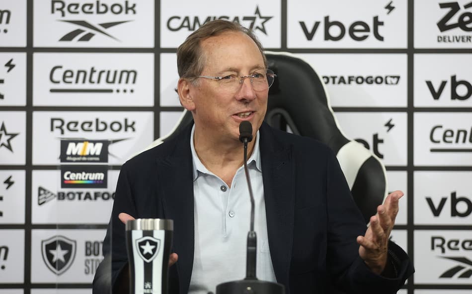 John Textor é o dono da SAF do Botafogo (Foto: Vítor Silva/Botafogo)