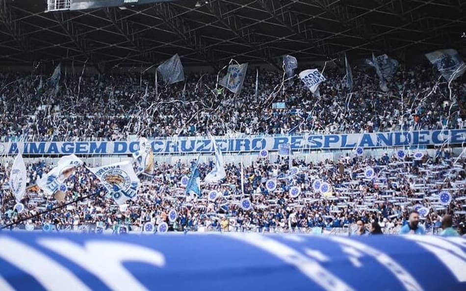 Mais de 55 mil ingressos vendidos para Cruzeiro x Vitória