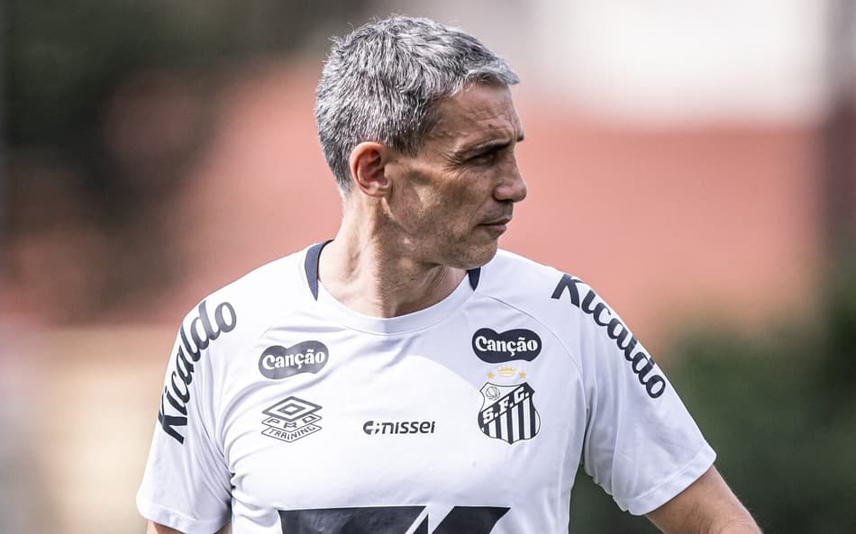 Juan Pablo Vojvoda, técnico do Santos (Foto: Raul Baretta/ Santos FC)