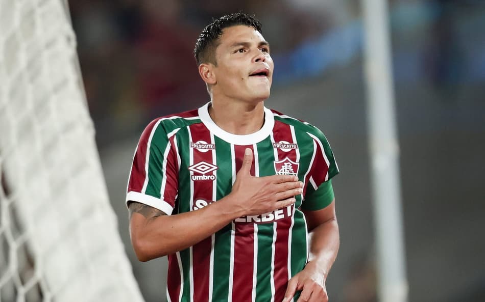 Thiago Silva comemora gol em Fluminense x Bahia (Foto: MARCELO GONÇALVES / FLUMINENSE F.C.)