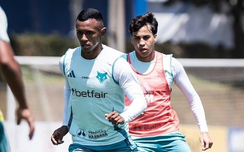 Atacante Marquinhos, do Cruzeiro (Foto: Gustavo Aleixo/Cruzeiro)