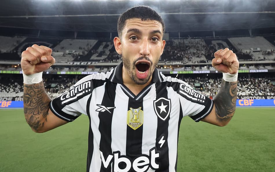 Santi Rodríguez foi o destaque do Botafogo na vitória sobre o Bahia (Foto: Vítor Silva/Botafogo)