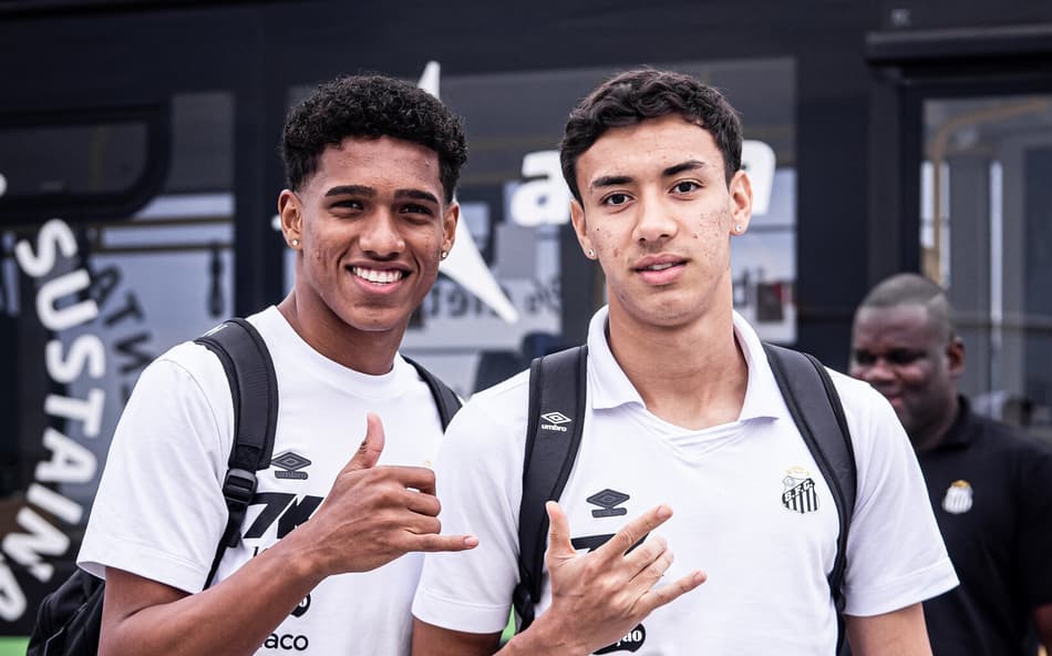 Gabriel Bontempo voltou a ser relacionado no Santos (Foto: Raul Baretta/ Santos FC)