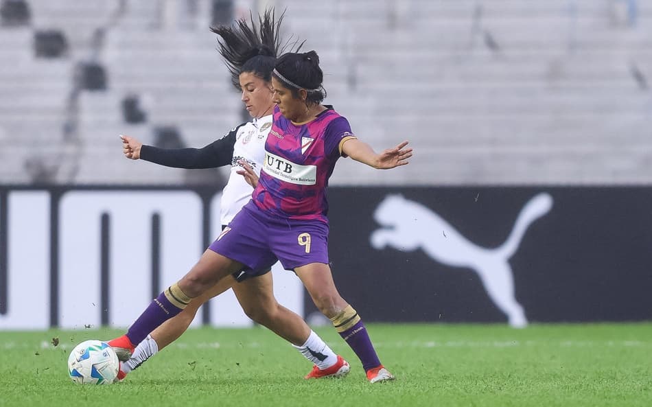 Duda Sampaio, do Corinthians, durante goleada contra o Always Ready, da Bolívia. (Staff Images Woman/ CONMEBOL)