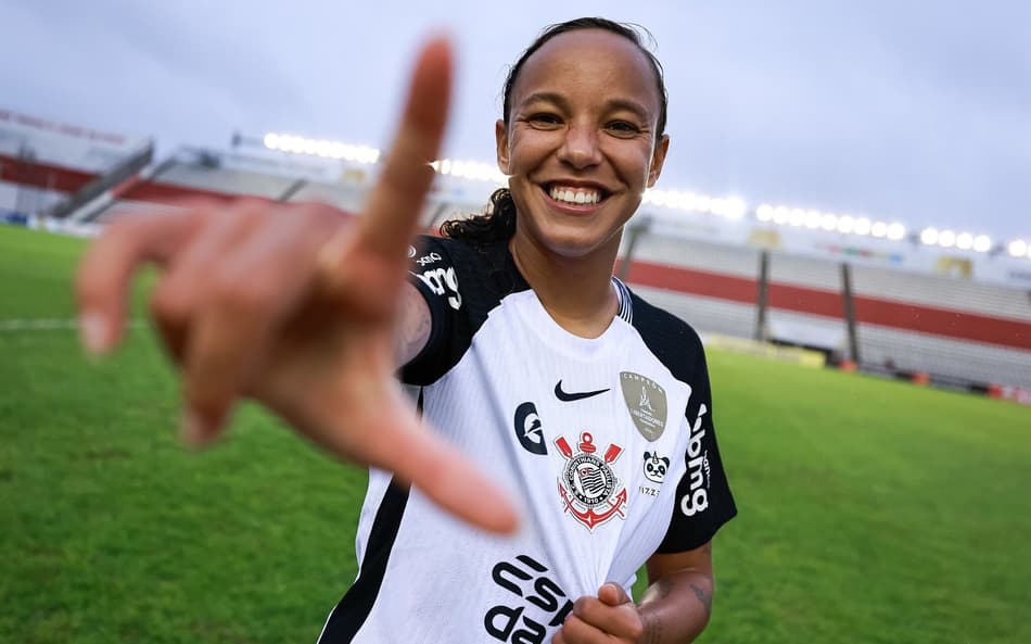 Letícia Monteiro é um dos destaques do Corinthians na temporada. (Foto: Staff Images Woman/ CONMEBOL)