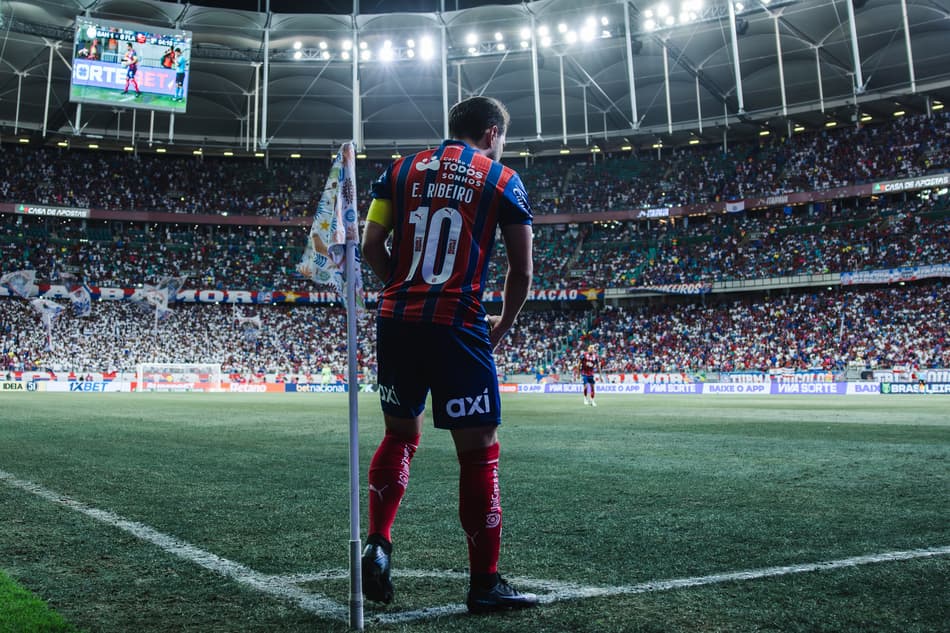Everton Ribeiro na Arena Fonte Nova (Foto: Letícia Martins / EC Bahia)