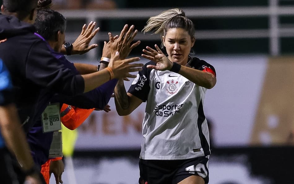 Gabi Zanotti, do Corinthians, é artilheira da Libertadores Feminina. (Foto: Staff Images Woman/ CONMEBOL)