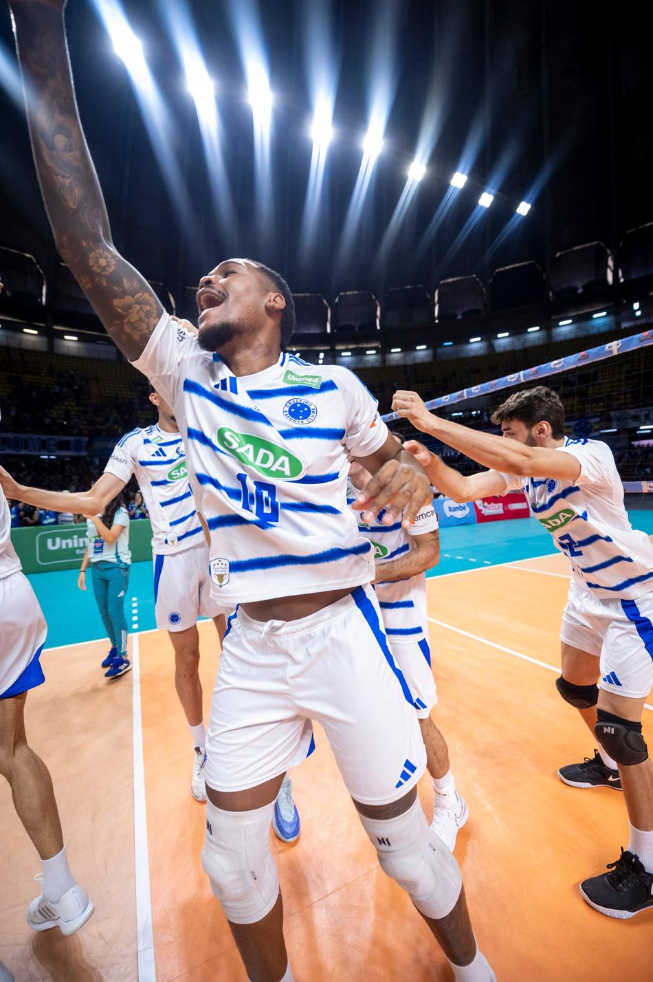 Cledenilson na final do Mineiro de Vôlei 2025 (Foto: Agência i7/Sada Cruzeiro)