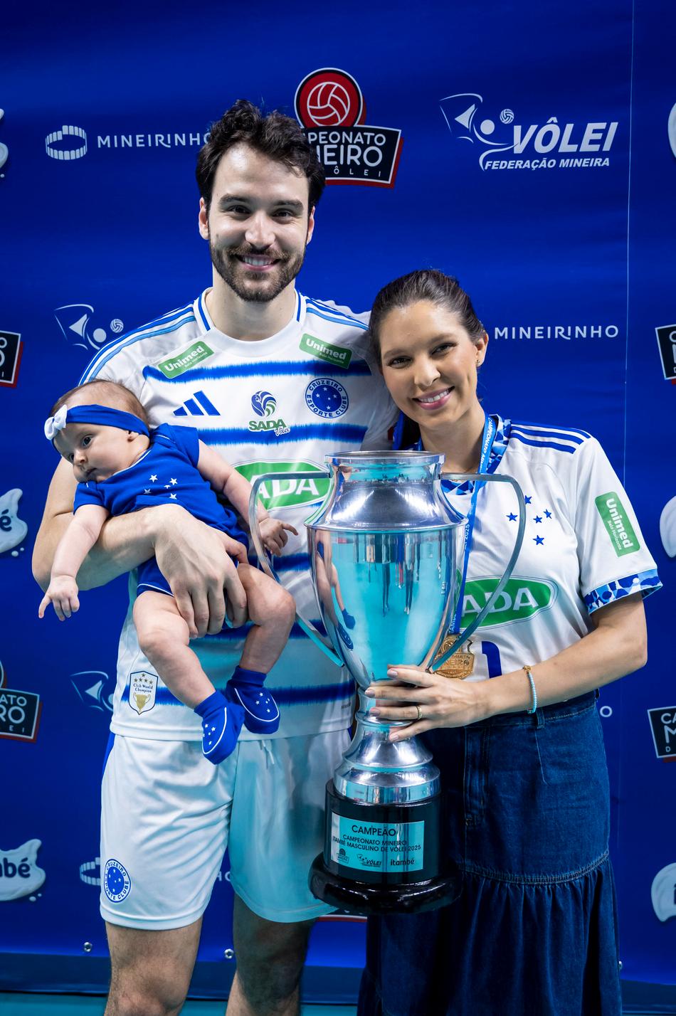 Oppenkoski na final do Mineiro de Vôlei 2025 (Foto: Agência i7/Sada Cruzeiro)