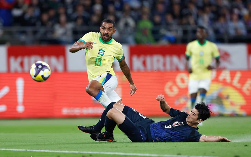 Paulo Henrique abriu o placar para o Brasil (Foto: Rafael Ribeiro/CBF)