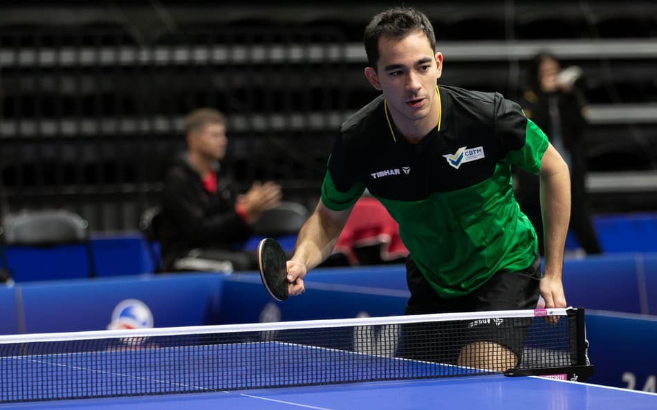Hugo Calderano no Pan-Americano 2025 (Foto: ITTF Americas)