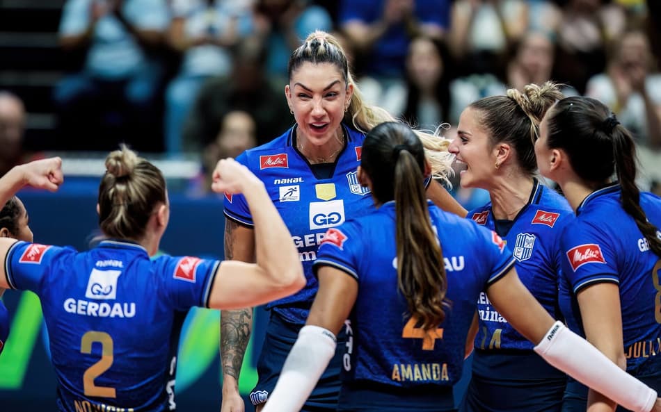 Minas vence Mackenzie em partida da Superliga feminina (Foto: Divulgação / MTC)