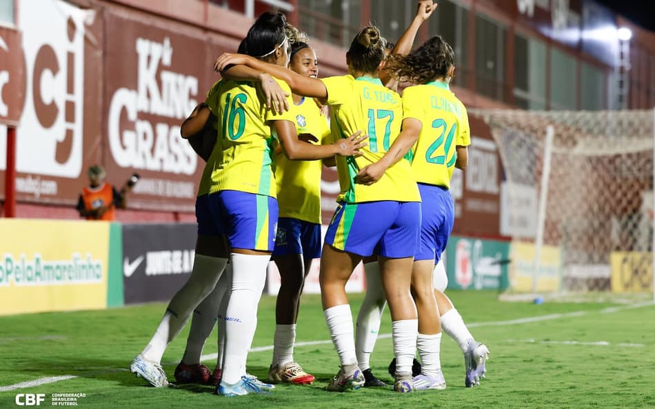 Brasil vence México em amistoso em Goiânia. (Foto: Rafael Ribeiro/CBF)
