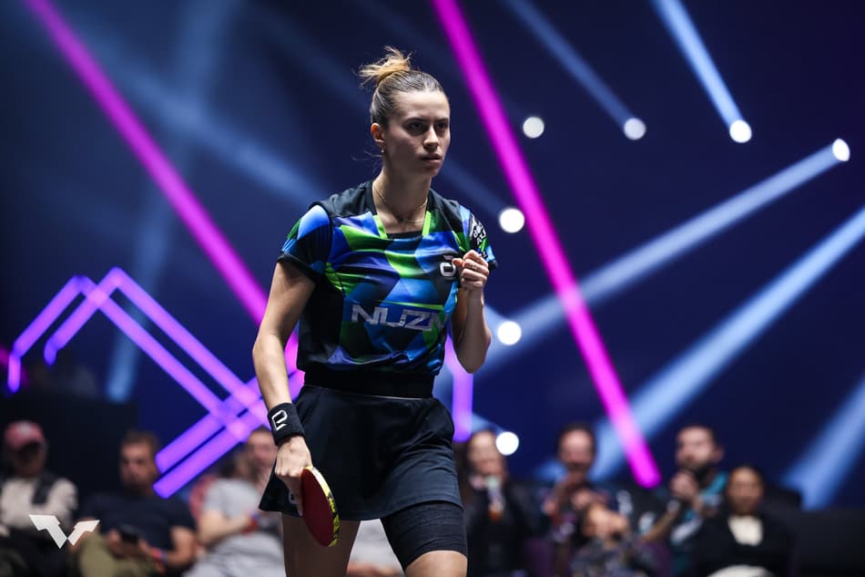 Bruna Takashi vence Eunhye Lee na primeira rodada do WTT Champions de Montpellier (Foto: Divulgação / WTT)