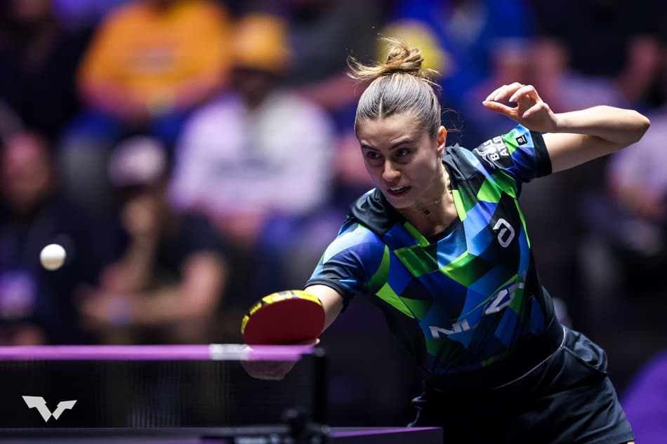 Bruna Takashi vence Eunhye Lee na primeira rodada do WTT Champions de Montpellier (Foto: Divulgação / WTT)