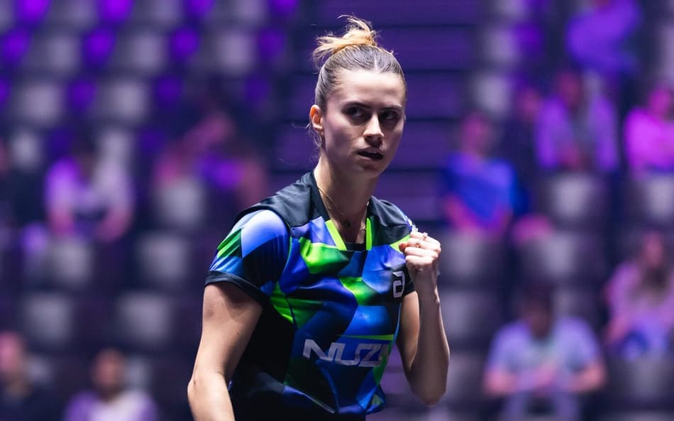 Bruna Takashi vence Eunhye Lee na primeira rodada do WTT Champions de Montpellier (Foto: Divulgação / WTT)