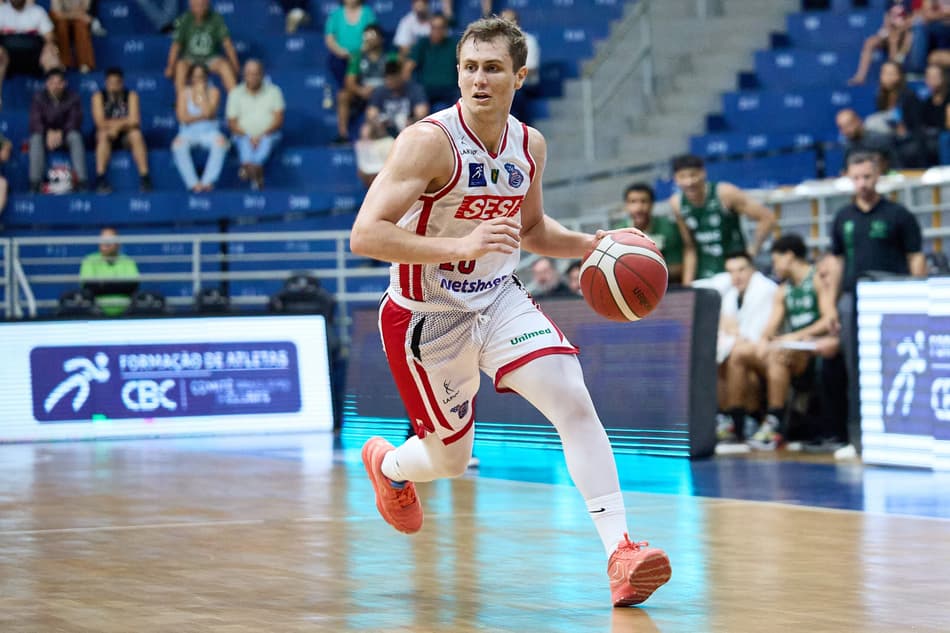 Franca em vitória sobre o União Corinthians na terceira rodada do NBB 2025/26 (Foto: Marcos Limonti / SFB)