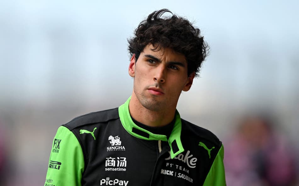 Gabriel Bortoleto, da Sauber, em GP dos Estados Unidos na F1 2025 (Foto: Rudy Carezzevoli/Getty Images/AFP)