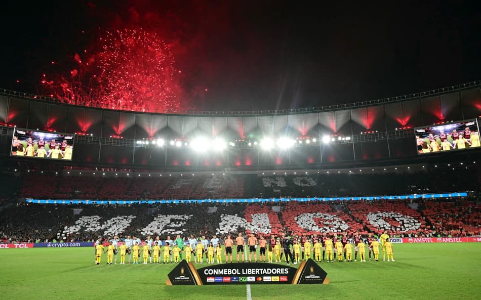Flamengo x Racing Libertadores torcida Maracanã