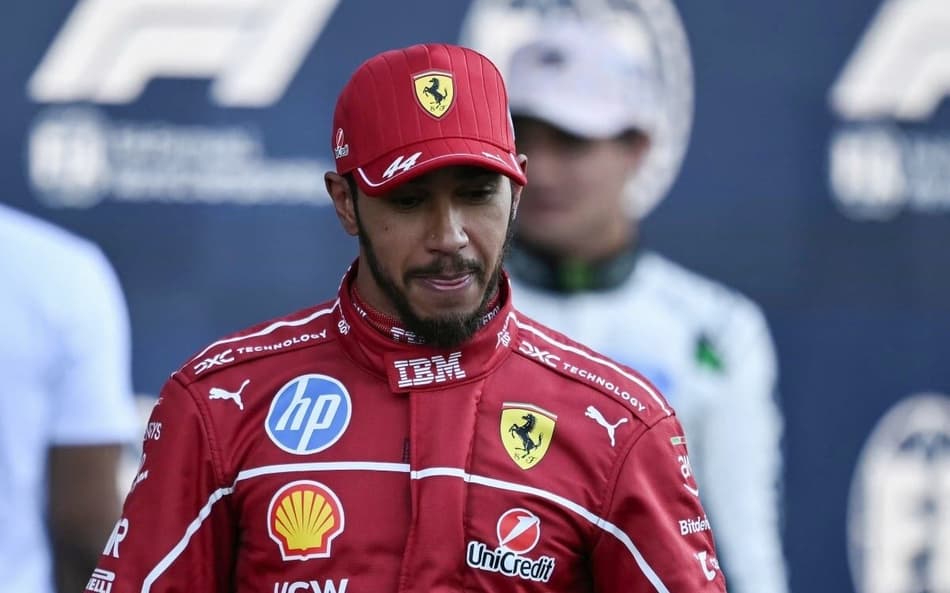 Lewis Hamilton na classificatória do GP do México (Foto: Carld de Souza/ AFP)