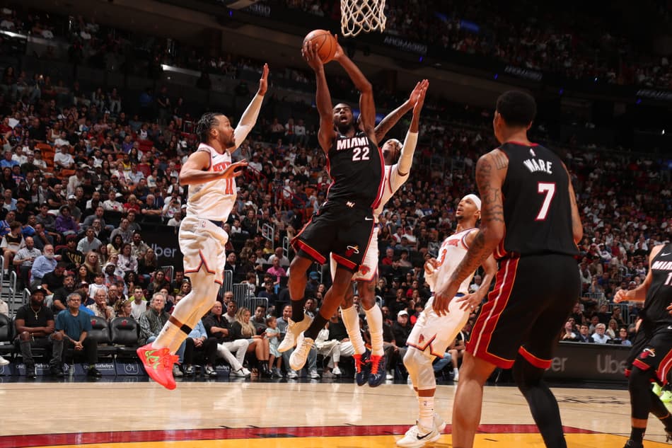 New York Knicks x Miami Heat (Foto: Issac Baldizon / NBAE / Getty Images via AFP)