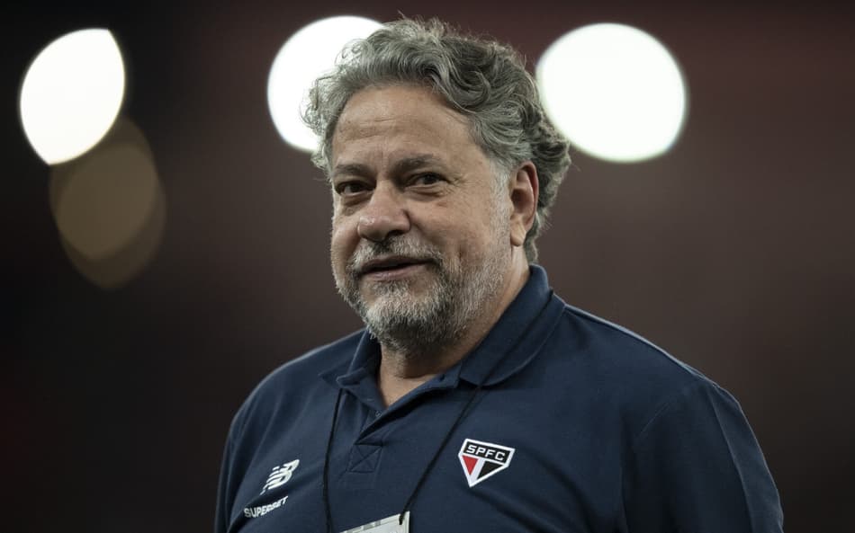 Julio Casares, presidente do São Paulo (Foto: Jorge Rodrigues/AGIF)