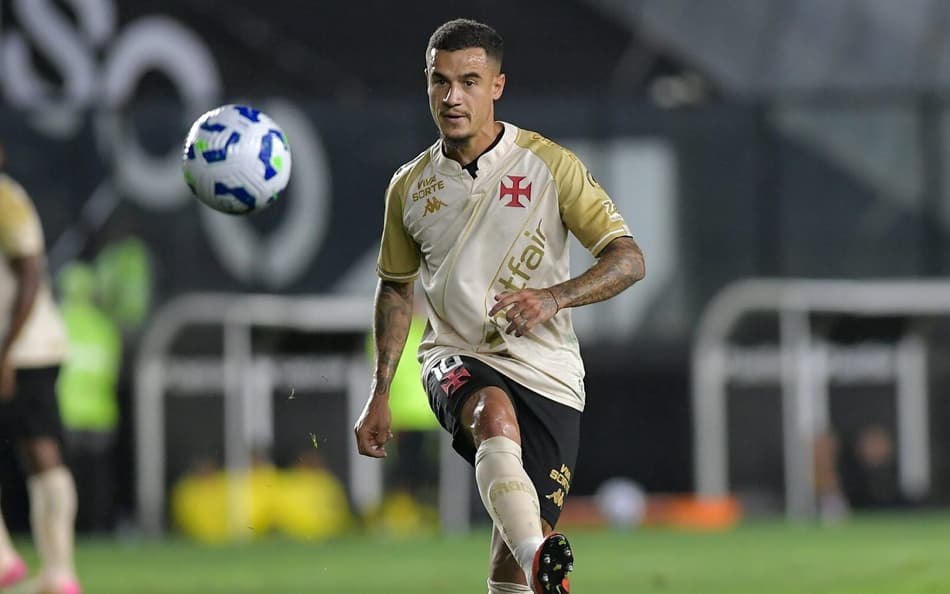 Philippe Coutinho em ação contra o Bahia no Campeonato Brasileiro