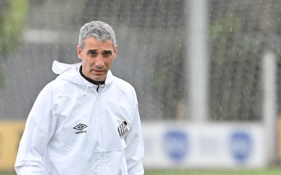 Vojvoda, técnico do Santos (Foto: Jota Erre/AGIF)