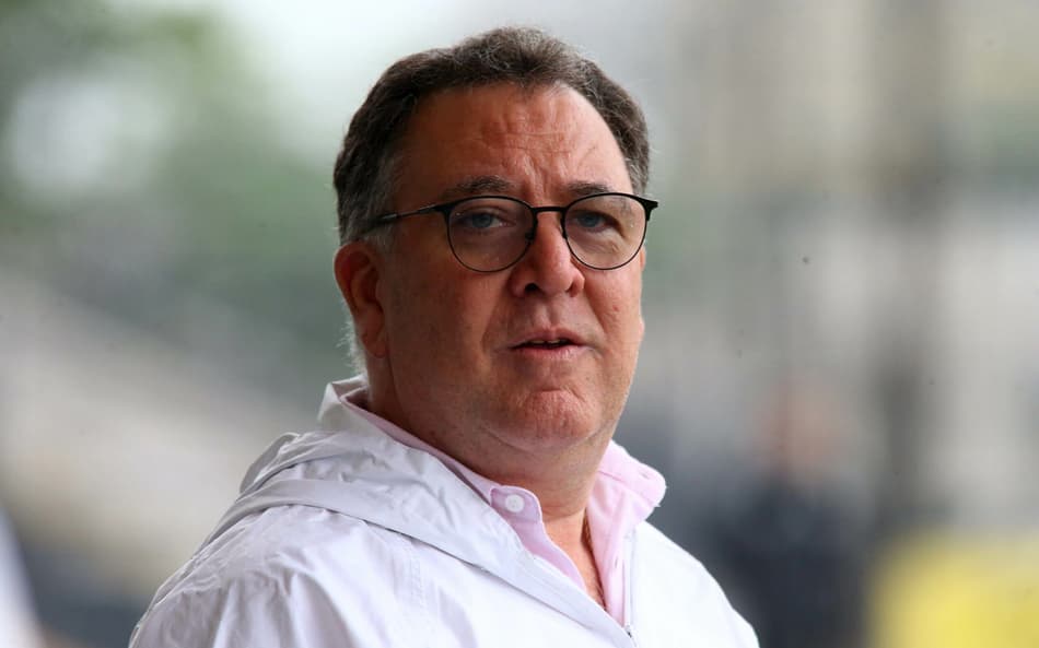 Marcelo Teixeira acompanhou a delegação do Santos no Rio de Janeiro. (Foto: Mauricio De Souza/AGIF)