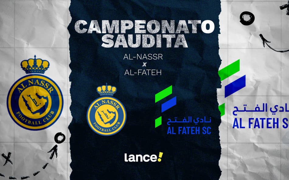 Al-Nassr x Al-Fateh: onde assistir e prováveis escalações do jogo pelo Campeonato Saudita