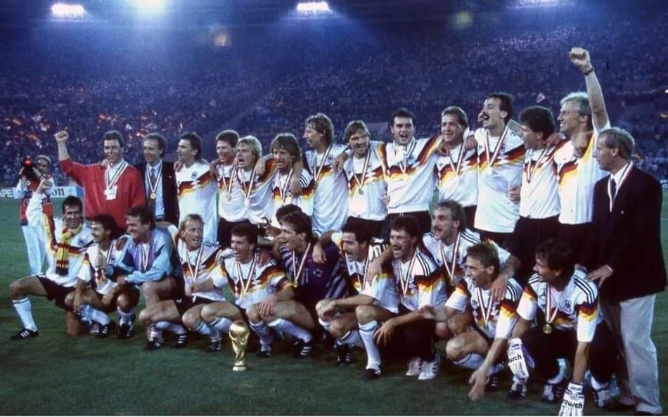 A Alemanha foi campeã, em cima da Argentina, da Copa do Mundo de 1990 (Foto: Divulgação/FIFA)