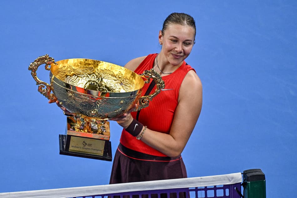Amanda Anisimova conquista WTA 1000 em Pequim (Foto: Pedro Pardo / AFP)