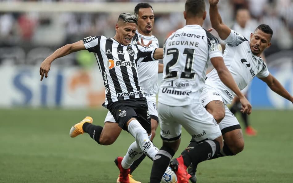 Atlético 3 a 1 no Ceará no Mineirão em 2021