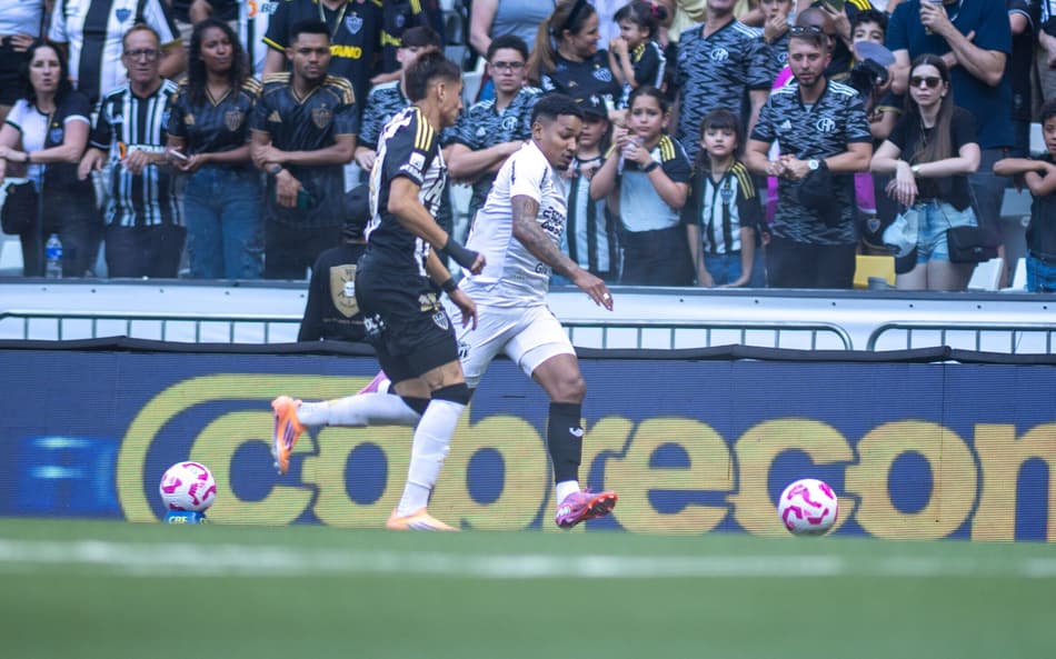 Partida entre Atlético-MG e Ceará, pelo Brasileirão (Foto: Felipe Santos/Ceará SC)