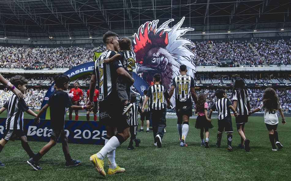 Atlético venceu o Ceará por 1 a 0 na Arena MRV(Foto: Pedro Souza / Atlético