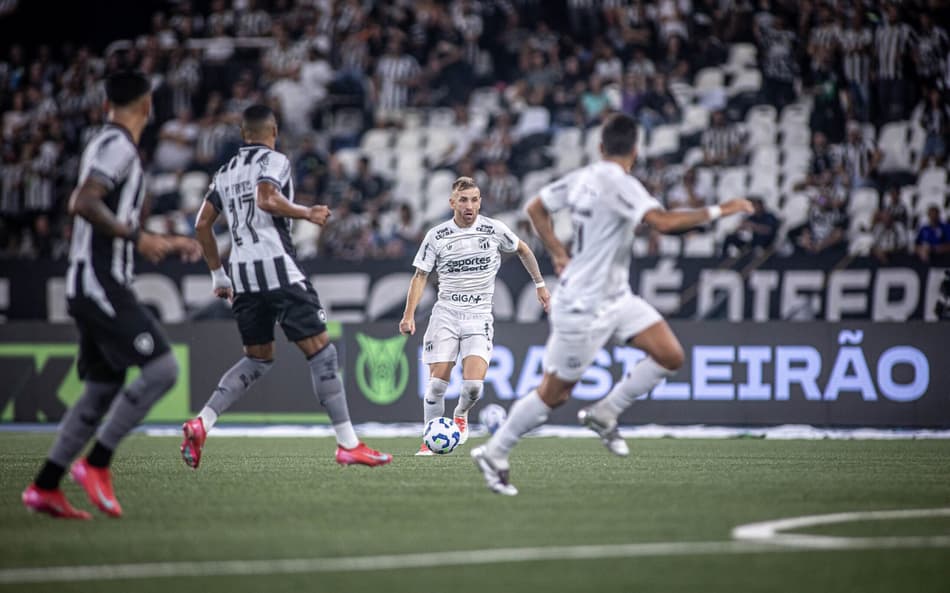 Partida entre Botafogo e Ceará, pelo Brasileirão 2025 (Foto: Felipe Santos/Ceará SC)